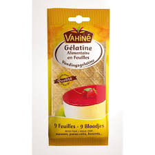 Vahine Gelatin 9 Sheets 15g 